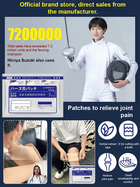 ⏳Time-Limited Sale 50% OFF⏰ Ginger Pain Relief Patches – Natural Heat Therapy for Aches &amp; Stiffness | Stick It Where It Hurts! 💆‍♀️
