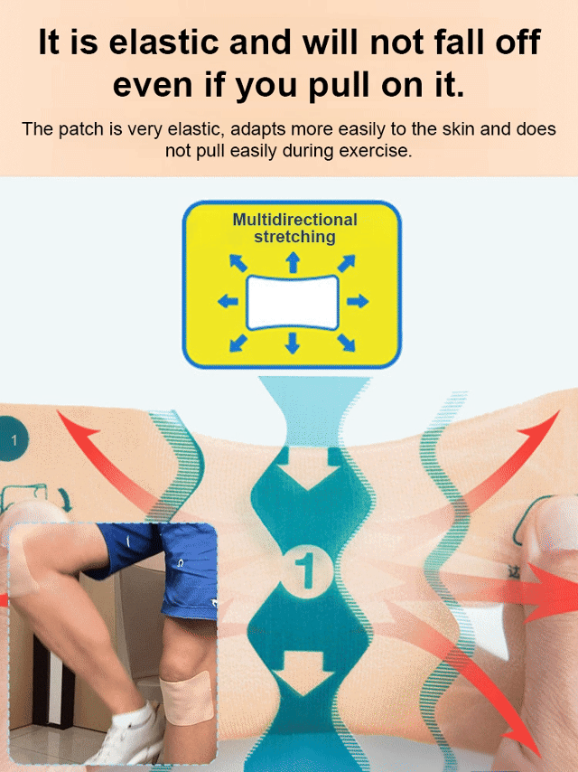 ⏳Time-Limited Sale 50% OFF⏰ Ginger Pain Relief Patches – Natural Heat Therapy for Aches &amp; Stiffness | Stick It Where It Hurts! 💆‍♀️