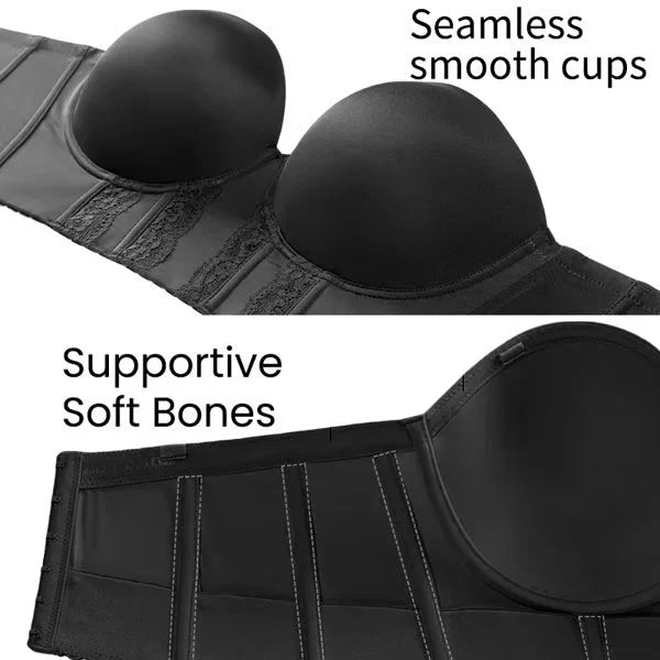 🌞Summer Sale 70% OFF🔥Women’s Low Back Strapless Bra - lift and shape