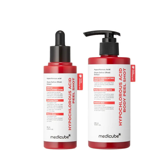 Hypochlorous Acid Rice Peel Shot Duo