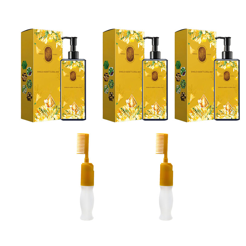 🔥 2025 Hot Sale 🔥Nourishing Plant-Based Hair Color🎁Free Gift brush!