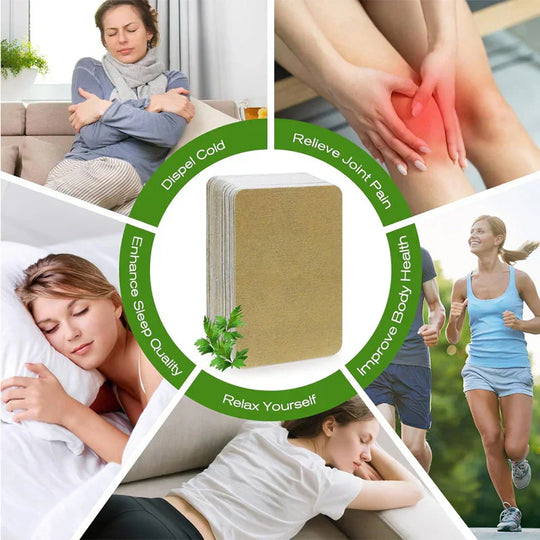 ⏳Time-Limited Sale 50% OFF⏰ Ginger Pain Relief Patches – Natural Heat Therapy for Aches &amp; Stiffness | Stick It Where It Hurts! 💆‍♀️