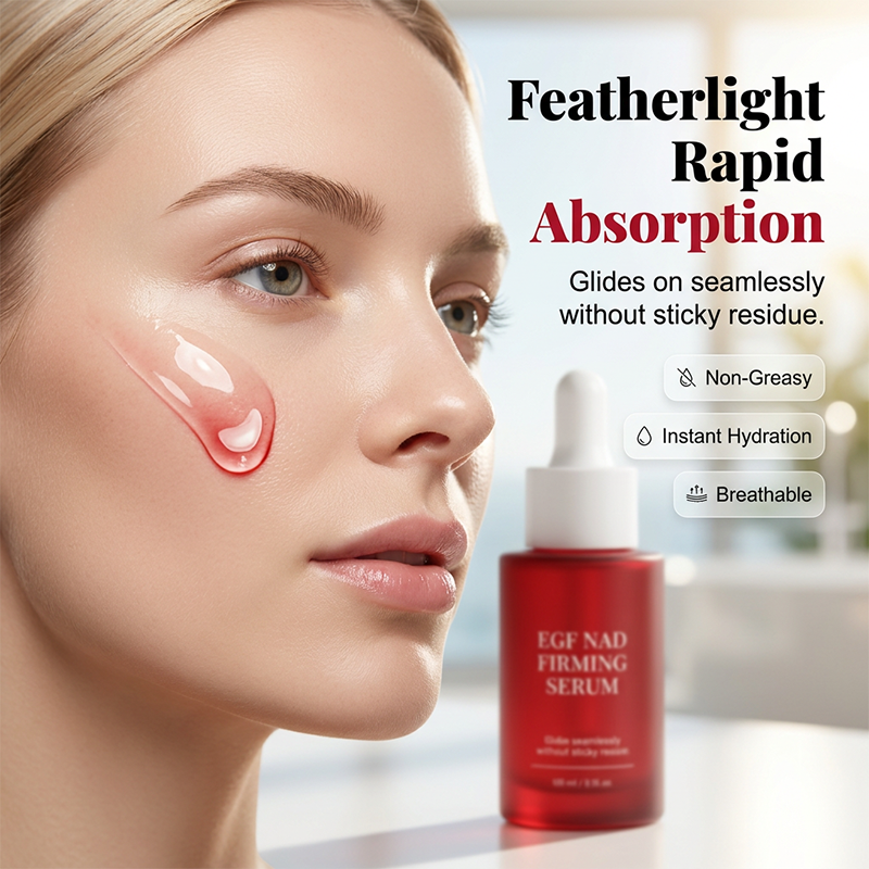 [NEW] NAD+ EGF Firming Serum | NAD+, EGF, Collagen Extract, Anti-aging, Plumping, Radiance Boosting Serum | Cares for Look of Fine Lines, Skin Elasticity &amp; Firmness For Youthful-looking Skin (30ml / 1.01 fl. oz.) | Korean Skincare, K-Beauty