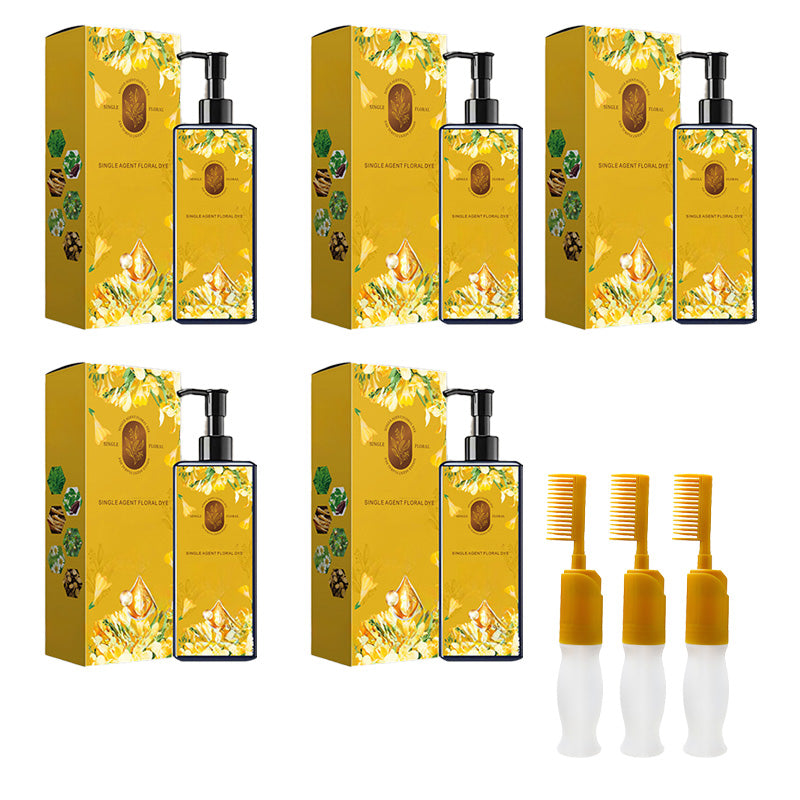 🔥 2025 Hot Sale 🔥Nourishing Plant-Based Hair Color🎁Free Gift brush!