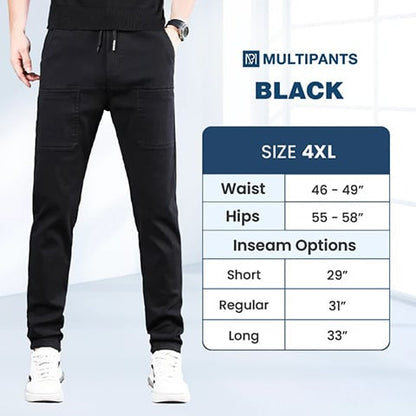 🔥Hot Sale 50%off  👖MultiPants – High Stretch Multi-pocket Durable Cargo Pants