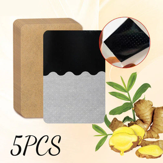 ⏳Time-Limited Sale 50% OFF⏰ Ginger Pain Relief Patches – Natural Heat Therapy for Aches &amp; Stiffness | Stick It Where It Hurts! 💆‍♀️