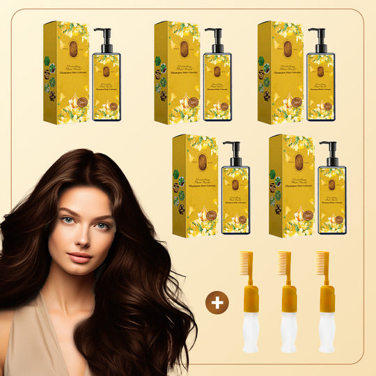 🔥 2025 Hot Sale 🔥Nourishing Plant-Based Hair Color🎁Free Gift brush!