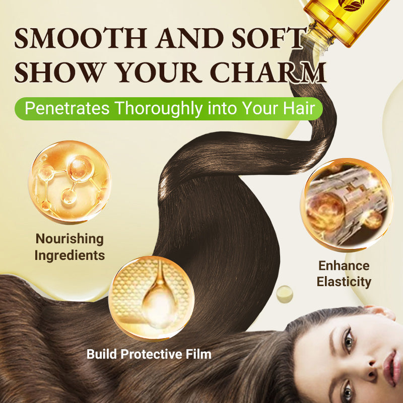 💁‍♀️✨Hair Oil Serum Spray For Curly Hair ✨💆‍♀️Lightweight 3-in-1 Treatment Spray: Shine, Frizz Control &amp; Long-Lasting Curl Definition – No Heavy Residue!
