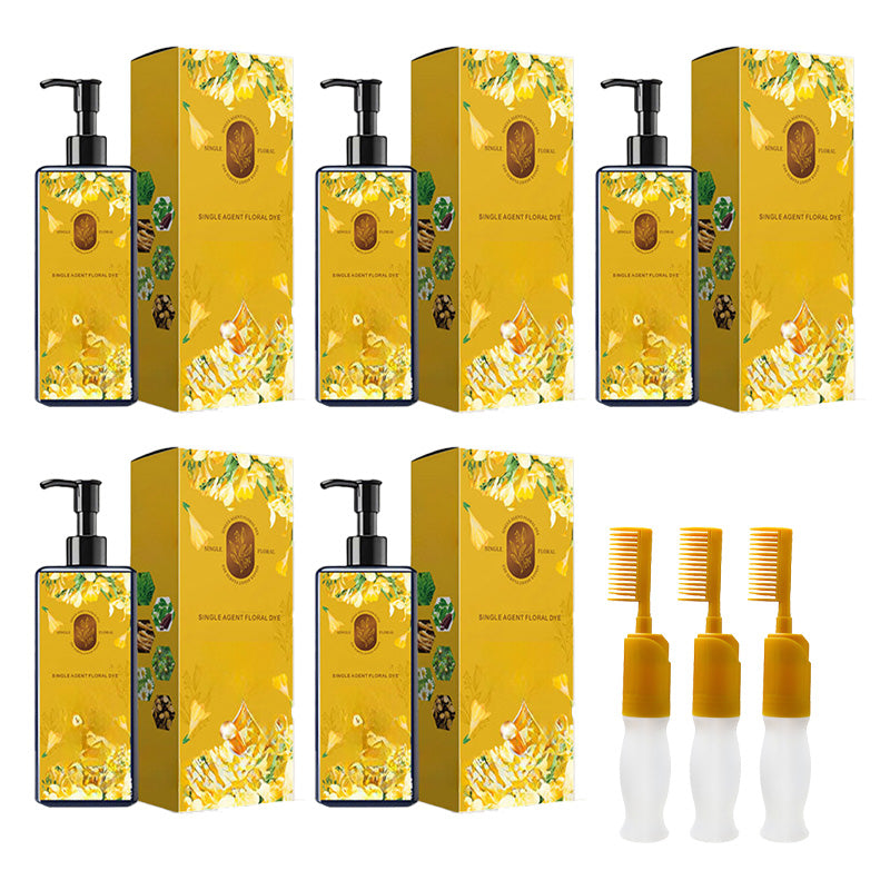 🔥 2025 Hot Sale 🔥Nourishing Plant-Based Hair Color🎁Free Gift brush!