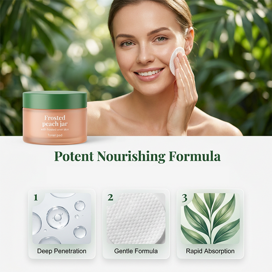 Korean Toner Pads for Wrinkle Reduction, Dark Spot Treatment &amp; Radiant Glow (100 Pads)
