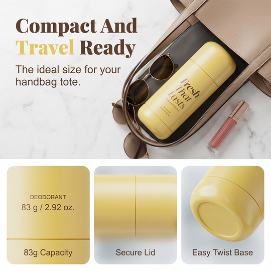 [NEW] Deodorant Vanilla &amp; Pistachio Fresh That Lasts | 24 Hour Odor Control, No Aluminum, Baking Soda, Parabens, Phthalates, Ethanol | Brightening &amp; Smoothing for Dark Underarms with Kojic Acid &amp; Turmeric | Korean Skincare, K-Beauty