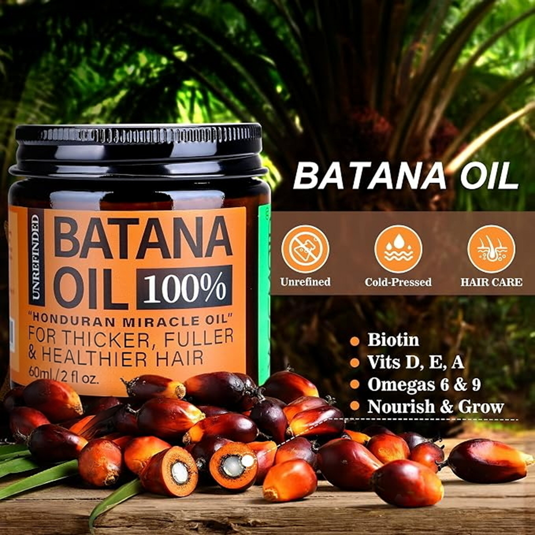 Batana Oil for Hair Growth,Raw Organic Batana Mask from Honduras