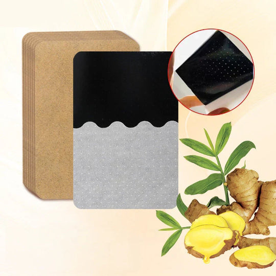 ⏳Time-Limited Sale 50% OFF⏰ Ginger Pain Relief Patches – Natural Heat Therapy for Aches &amp; Stiffness | Stick It Where It Hurts! 💆‍♀️