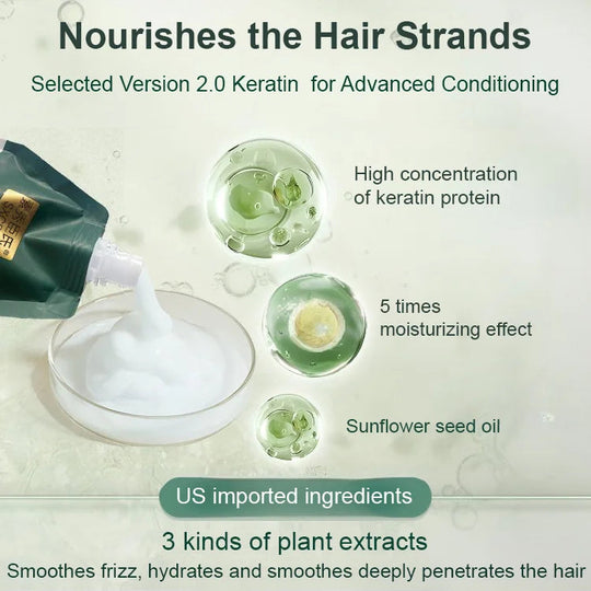 💕BUY MORE SAVE MORE💕 Polypeptide Keratin Hydrating Smoothing Hair Damage Repair Cream