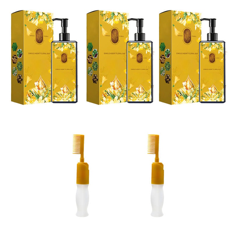 🔥 2025 Hot Sale 🔥Nourishing Plant-Based Hair Color🎁Free Gift brush!