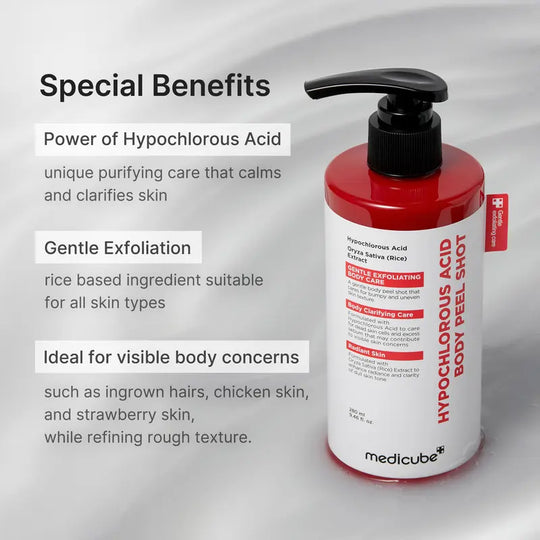 Hypochlorous Acid Rice Peel Shot Duo