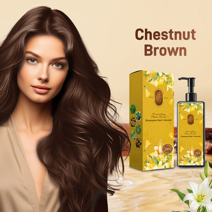 🔥 2025 Hot Sale 🔥Nourishing Plant-Based Hair Color🎁Free Gift brush!