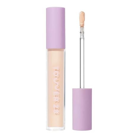 Tower 28 Swipe Serum Concealer - Hydrating Medium-Full Coverage Concealer + Under Eye Brightener - Skin Care Infused Makeup with Hyaluronic Acid + Soothing Centella - 2.0 Fair/Neutral Cool (0.22 oz)
