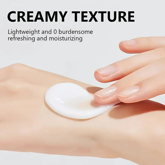 Neck &amp; Chest Firming Cream - Hydrating Moisturizer for Fine Lines, Visibly Smooths Skin with Sodium Hyaluronate, 50g