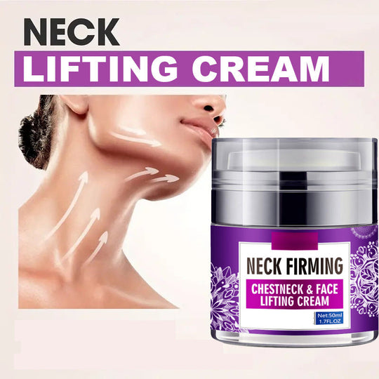 Neck &amp; Chest Firming Cream - Hydrating Moisturizer for Fine Lines, Visibly Smooths Skin with Sodium Hyaluronate, 50g