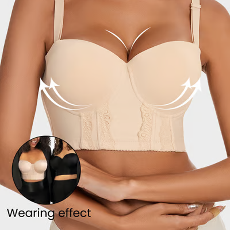 🌞Summer Sale 70% OFF🔥Women’s Low Back Strapless Bra - lift and shape