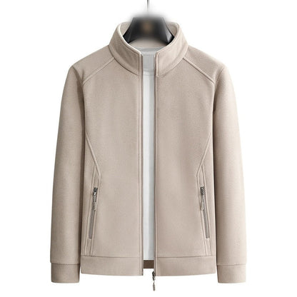 Men's Relaxed-Fit Casual Plush-Lining Jacket