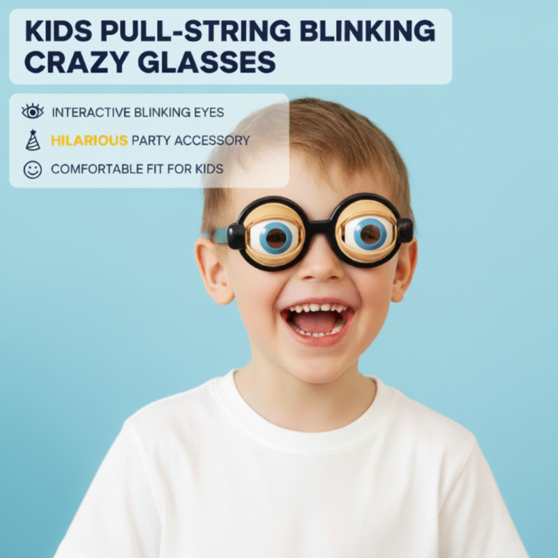 🎅 CHRISTMAS PRE-SALE: 50% OFF! 🎄Flash Sale💥Funny Glasses with Winking Eye Mechanism🥸